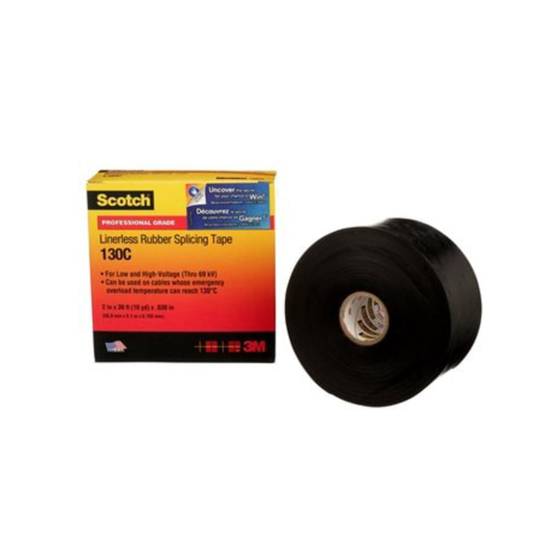 3M, 3M 130C Linerless Rubber Splicing Tape