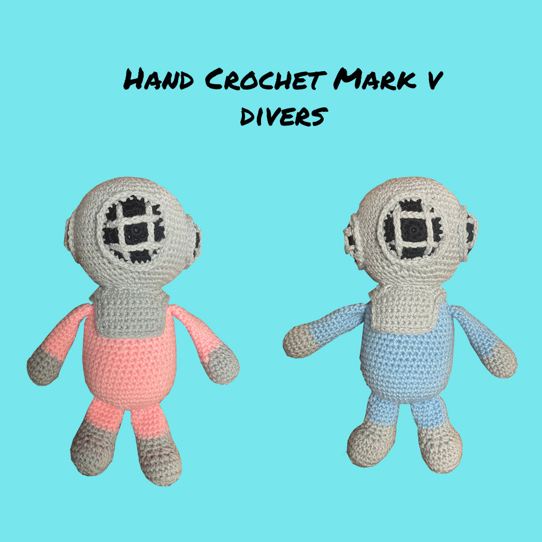 Underwater Hydraulics, Crocheted Mark V Deep Sea Diver