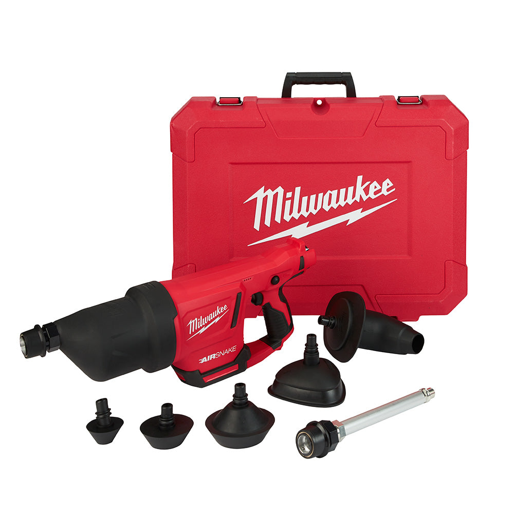 Milwaukee, Milwaukee 2572B-20 M12 AIRSNAKE Drain Cleaning Air Gun, Tool Only